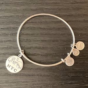 Alex and Ani NYC charm bracelet adjustable bangle